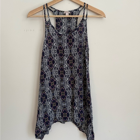 Pixley | Flowy Aztec Pattern Tank Top Size XS - Picture 2 of 7